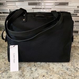 Calvin Klein N-LANE Black Purse New With Tags
